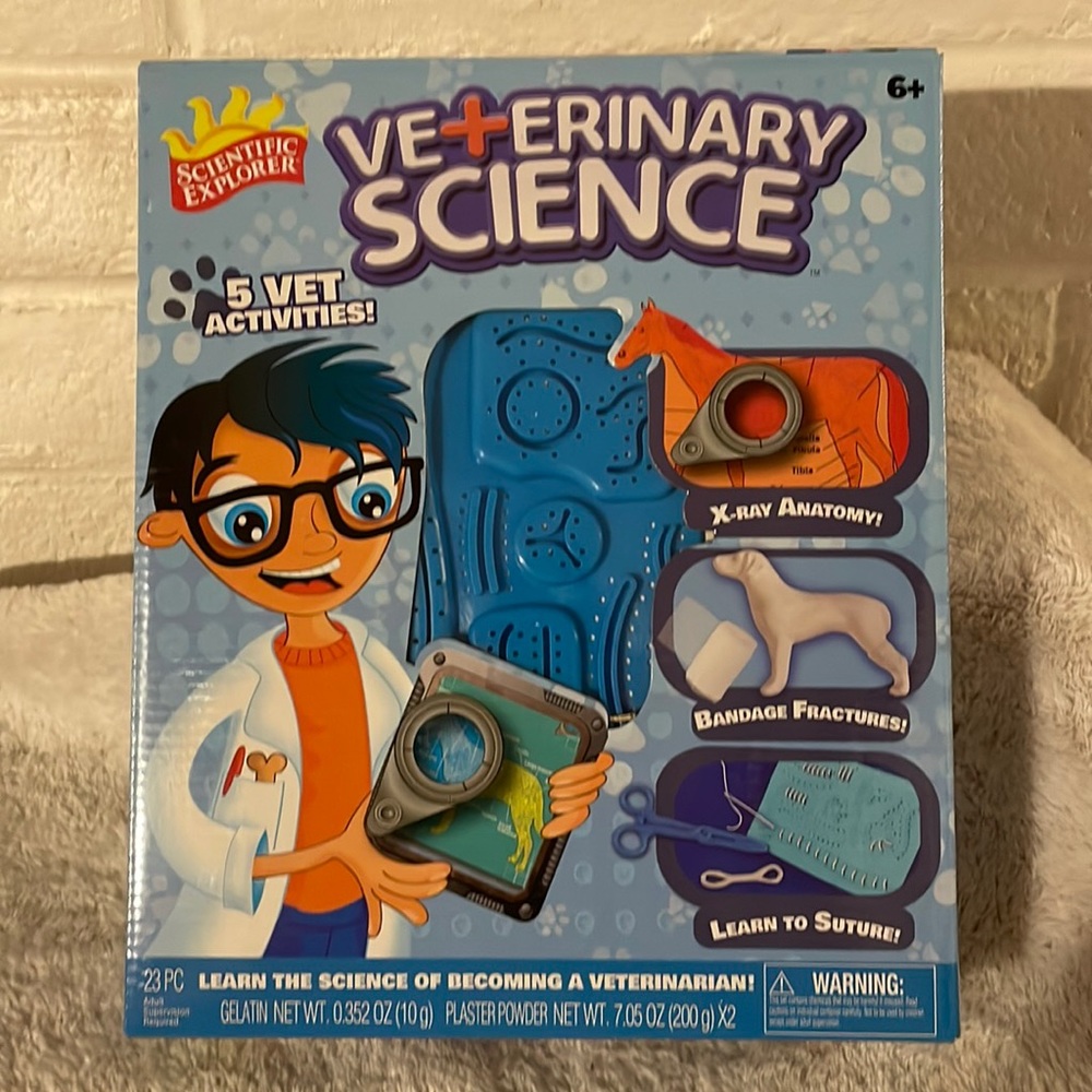 New, Scientific Explorer Veterinary Science Activities for Kids ages 6 and up